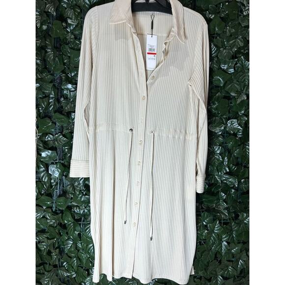 Calvin Klein Dresses & Skirts - NWT Calvin Klein Shirt Overall Dress-S